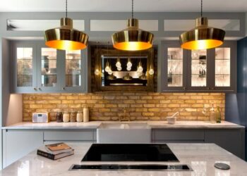 Brass Kitchens Make Comeback