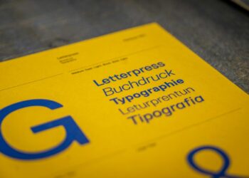yellow and blue labeled box