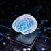 A brain over cpu represents artificial intelligence