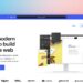 a computer screen with the words the modern way to build for the web